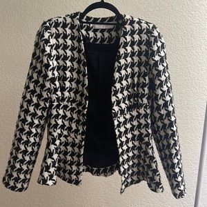 Naked Wardrobe houndstooth Blazer